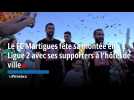 Le FC Martigues fête sa montée en Ligue 2 avec ses supporters à l'hôtel de ville