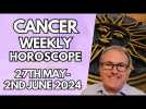 Cancer Horoscope - Weekly Astrology - from 27th May to 2nd June 2024