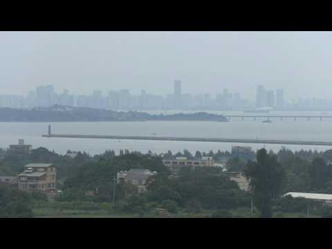 View from Taiwan's Kinmen on the day of new leader's inauguration