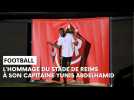 Le Stade de Reims a rendu un vibrant dernier hommage à son capitaine Yunis Abdelhamid