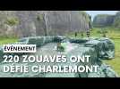 Plus de 220 zouaves ont défié Charlemont