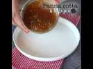 Panna cotta à la vanille et coulis de figue