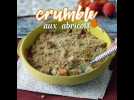 Crumble aux abricots