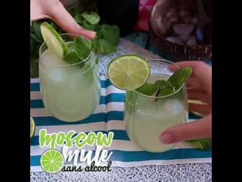 Moscow mule sans alcool