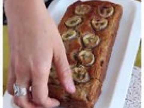 Cake à la banane sans sucre - banana bread
