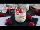 Verrines tiramisu aux fraises bien frais