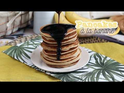 Pancakes à la banane facile