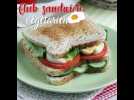 Club sandwich végétarien
