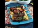 Brochettes de boeuf yakitori au fromage - Label : Ptitchef FR Cloud - Category : Cuisine