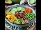 Poké bowl au saumon