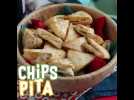 Chips de pain pita - recette express