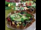 Comment faire des tortilla bowl? la salade facile et sans vaisselle!
