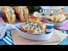 Crevettes roll - sandwich brioché aux crevettes