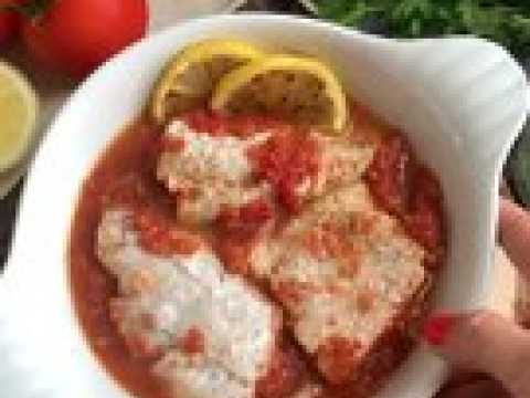 Lieu noir à la tomate et citron (recette saine et facile !)