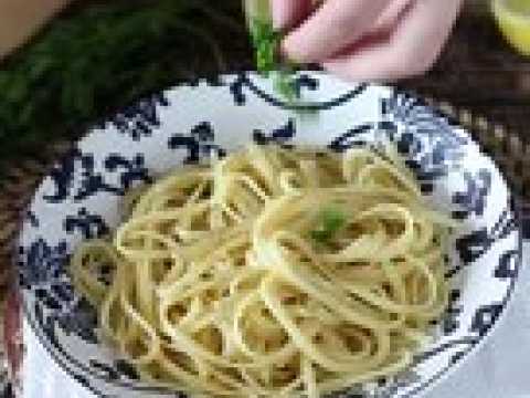 Pâtes au citron - pasta al limone (votre futur plat préféré!)