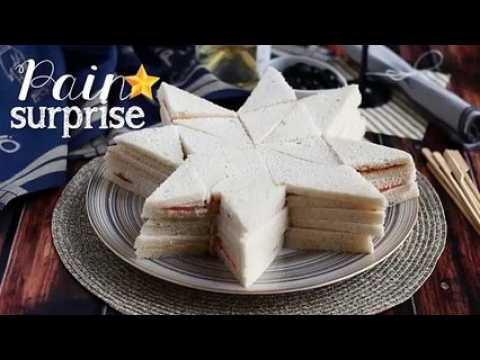 Pain surprise étoile origami