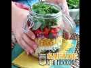 Salad jar à la mexicaine