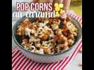 Pop corns au caramel