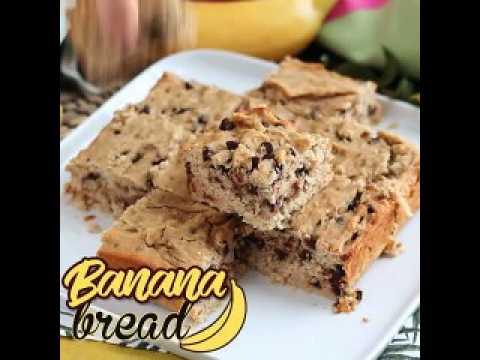 Gâteau aux bananes et pépites de chocolat - vegan et sans gluten