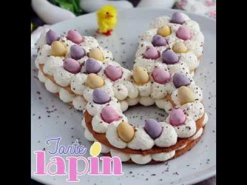Tarte lapin aux œufs de pâques