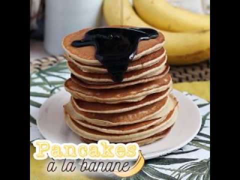 Pancakes à la banane facile