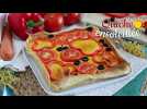 Quiche carottes poivrons tomates - Label : Ptitchef FR Cloud - Category : Cuisine