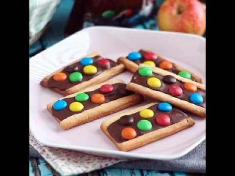 Biscuits sablés aux m&m's