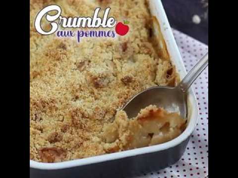 Crumble aux pommes super facile