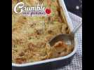 Crumble aux pommes super facile