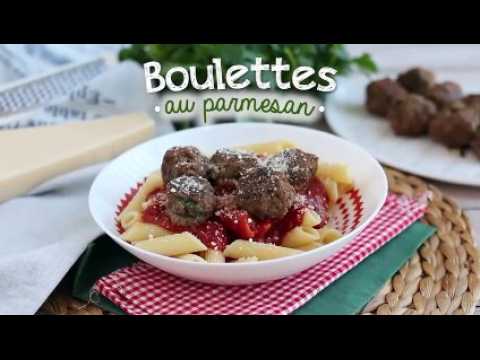 Boulettes de bœuf et parmesan