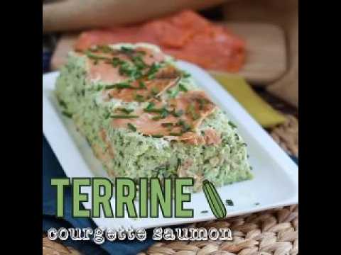 Terrine de courgette et saumon fumé