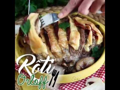 Rôti de porc orloff