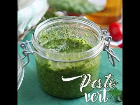 Pesto vert maison - pesto alla genovese