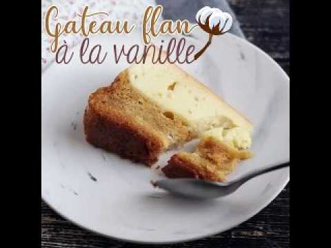Gâteau flan à la vanille