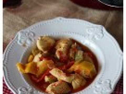 Poulet basquaise express au cookeo