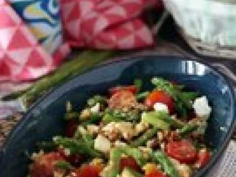 Salade aux asperges super gourmande