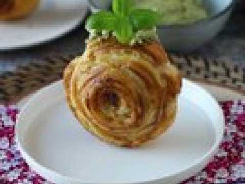 New york roll salé facile au pesto et fromage frais avec 4 ingrédients