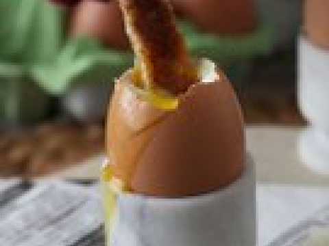 Oeufs à la coque au air fryer