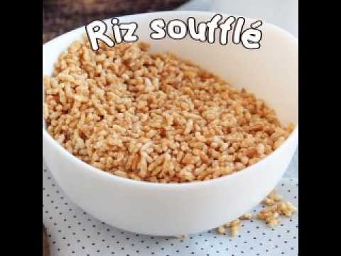 Comment faire du riz soufflé?