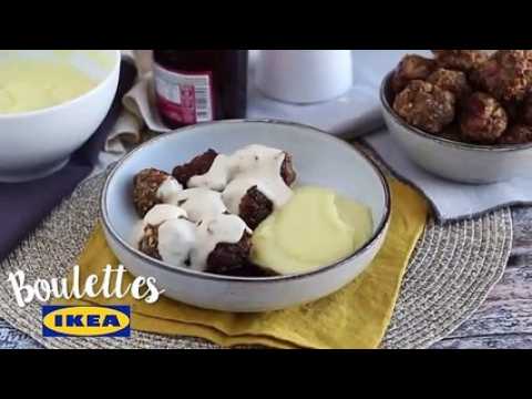 Boulettes ikea et leur sauce