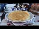 Pâte à crêpes au pastis