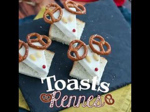 Toasts vache qui rit rennes