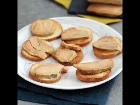 Foie gras cuit au sel