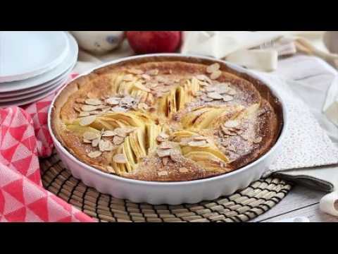 Tarte normande pommes et amandes