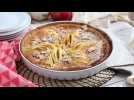 Tarte normande pommes et amandes