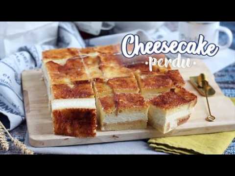 Sandwich cheesecake et brioche perdue