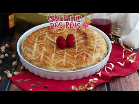 Galette des rois frangipane framboise pistache