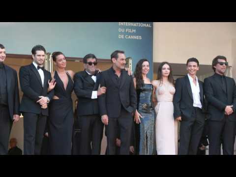 Cannes: Red carpet for Gilles Lellouche's film "L'amour ouf"