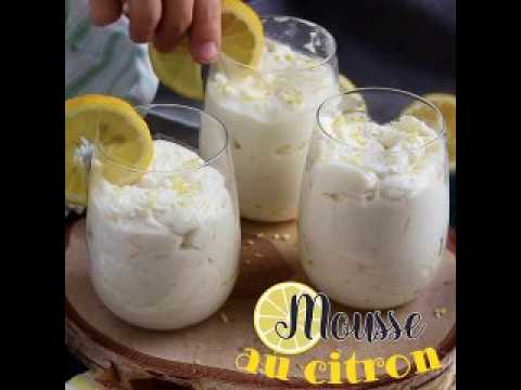 Mousse au citron facile
