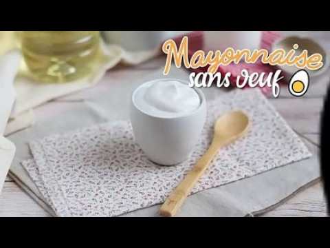 Mayonnaise sans oeufs au lait